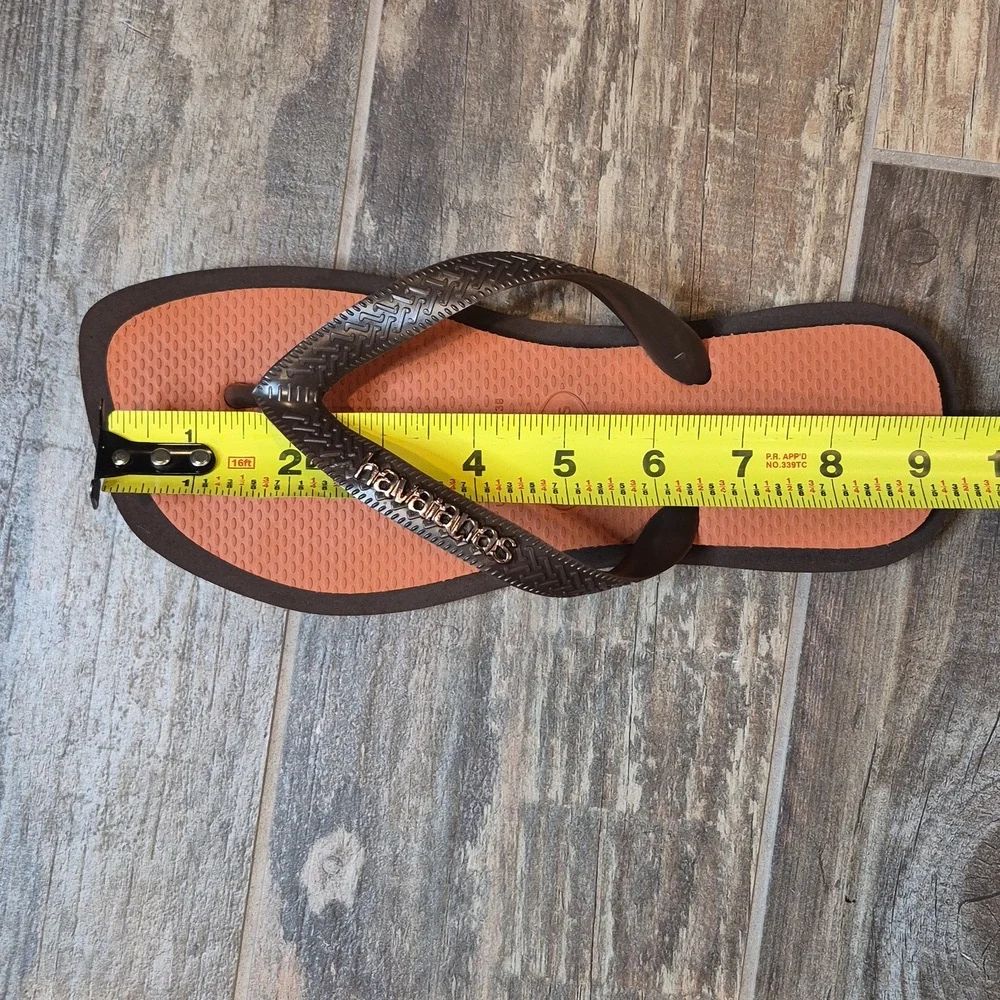 Havaianas Top Square Fusion Flip Flops, Size 7 - Picture 10 of 10